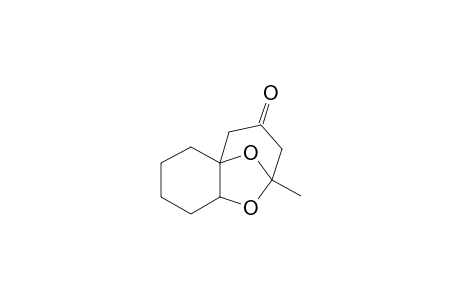 6H-2,5a-Epoxy-1-benzoxepin-4(5H)-one, hexahydro-2-methyl-, (2.alpha.,5a.alpha.,9a.beta.)-