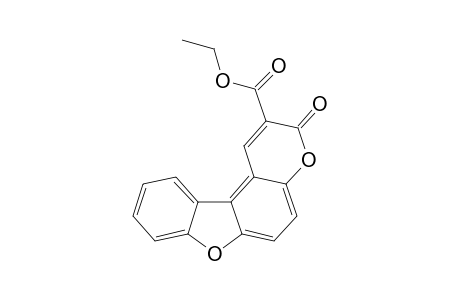 3-ketobenzofuro[3,2-f]chromene-2-carboxylic acid ethyl ester