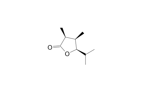 (3S*,4R*,5R*)-4,5-Dihydro-3,4-dimethyl-5-isopropyl-2(3H)-furanone