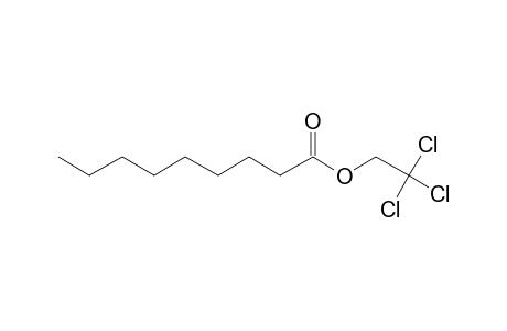 Nonanoic acid, 2,2,2-trichloroethyl ester