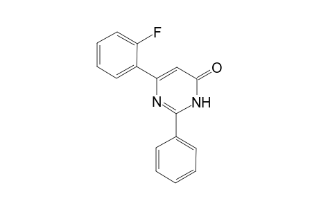 6-(2-Fluorophenyl)-2-phenylpyrimid-4(3H)-one