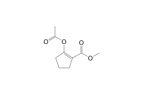 2-acetoxycyclopentene-1-carboxylic acid methyl ester