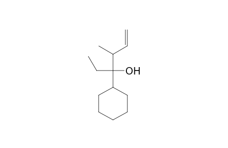 3-Cyclohexyl-4-methyl-5-hexen-3-ol
