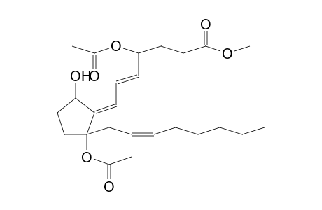 PROSTA-5,7,14-TRIEN-1-OIC ACID, 2,12-BIS(ACETYLOXY)-9-HYDROXY-METHYL E