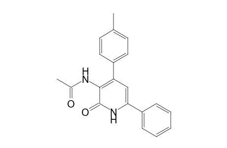 3-Acetamido-4-(4-methylphenyl)-6-phenyl-2(1H)-pyridone