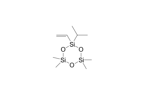 4,4,6,6-tetramethyl-2-isopropyl-2-vinylcyclotrisiloxane