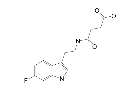 4-[2-(6-fluoro-1H-indol-3-yl)ethylamino]-4-keto-butyric acid