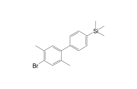 (4'-Bromo-2',5'-dimethyl)biphenyl-4-yltrimethylsilane