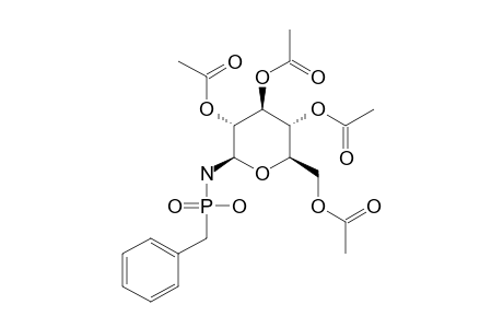 N-(2,3,4,6-Tetra-o-acetyl-o-beta-glucopyranosyl)-benzylphosphonamide