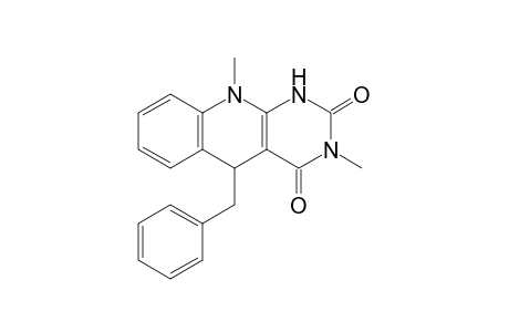 5-Benzyl-1,5-dihydro-3,10-dimethylpyrimido[4,5-b]quinoline-2,4(3H,10H)-dione