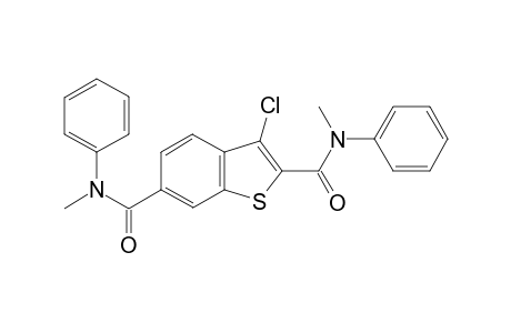 3-chloro-N2,N6-dimethyl-N2,N6-diphenyl-benzothiophene-2,6-dicarboxamide