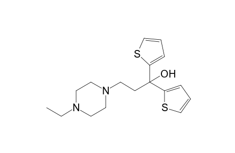 alpha,alpha-bis(2-thienyl)-4-ethyl-1-piperazinepropanol