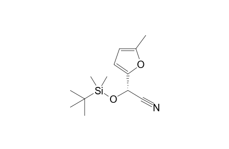 (S)-(-)-(tert-butyldimethylsilyloxy)-(5-methylfuran-2-yl)acetonitrile