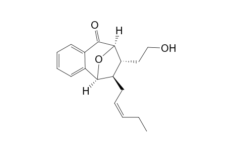 (5R,6R,7R,8S)-7-(2-hydroxyehtyl)-6-[(Z)-pent-2-en-1-yl]-5,6,7,8-tetrahydro-9H-5,8-epoxybenzo[7]annulen-9-one