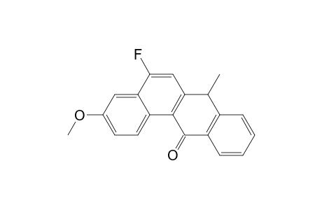 Benz[a]anthracen-12(7H)-one, 5-fluoro-3-methoxy-7-methyl-