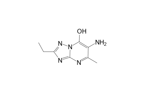[1,2,4]Triazolo[1,5-a]pyrimidin-7-ol, 6-amino-2-ethyl-5-methyl-