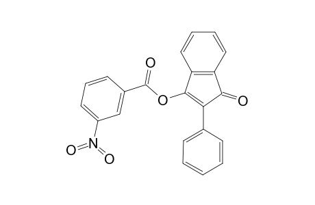 1-Oxo-2-phenyl-1H-inden-3-yl 3-nitrobenzoate