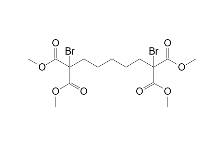 1,7-Dibromo-1,1,7,7-tetramethoxycarbonylheptane