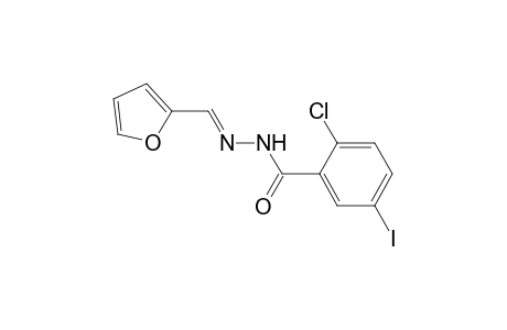2-Chloro-N'-[(E)-2-furylmethylidene]-5-iodobenzohydrazide