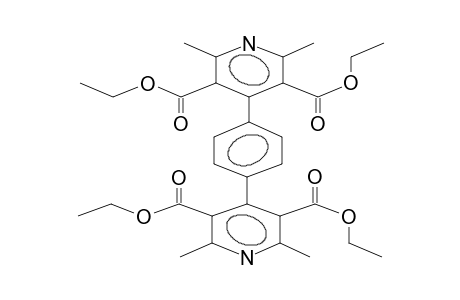 1,4-bis(2,6-dimethyl-3,5-diethoxycarbonyl-4-pyridyl)benzene