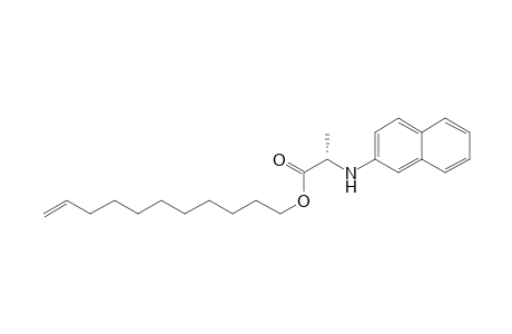 (S)-(-)-1-undec-10-enyl N-(2-naphthyl)alaninate