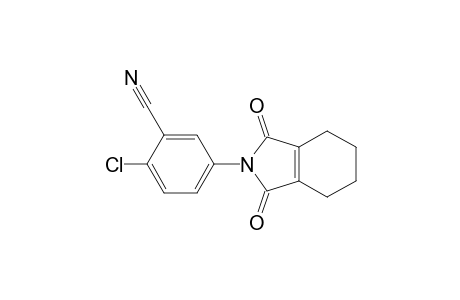Benzonitrile, 2-chloro-5-(1,3,4,5,6,7-hexahydro-1,3-dioxo-2H-isoindol-2-yl)-