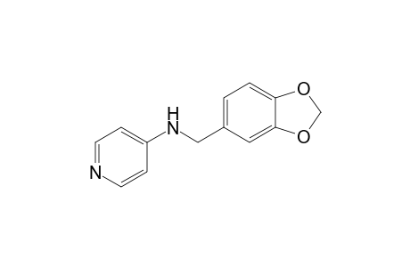N-(1,3-Benzodioxol-5-ylmethyl)pyridin-4-amine