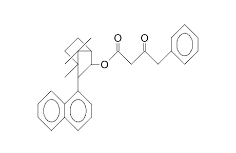 4,7,7-Trimethyl-3-exo-(1-naphthyl)-bicyclo(2.2.1)heptan-2-exo-yl 3-oxo-4-phenyl-butanoate