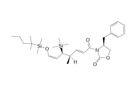 (4'S,4'R,4S)-4-Benzyl-3-[(4'-methyl-5'-trimethylsilyl-7'-ethexyldimethylsiloxy)-2'E,6'Z-heptadienoyl]oxazolidin-2-one