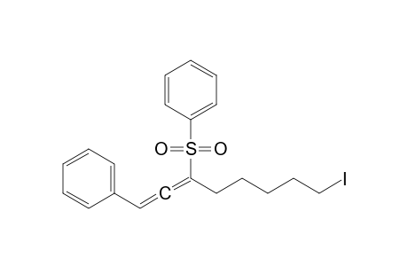 8-Iodo-1-phenyl-3-(phenylsulfonyl)octa-1,2-diene