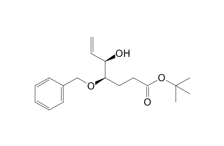 (4R,5R)-4-Benzyloxy-5-hydroxyhept-6-enoic acid tert-butyl ester