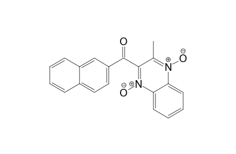 Methanone, (3-methyl-2-quinoxalinyl)-2-naphthalenyl-, N,N'-dioxide