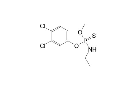 O-methyl-O-(3,4-dichlorophenyl)ethylphosphoramidothioate