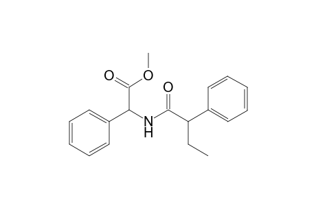 Methyl ester of Phenylglycine .alpha.-phenylbutyramide