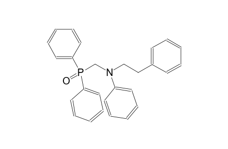 N-[(diphenylphosphoryl)methyl]-N-(2-phenylethyl)aniline