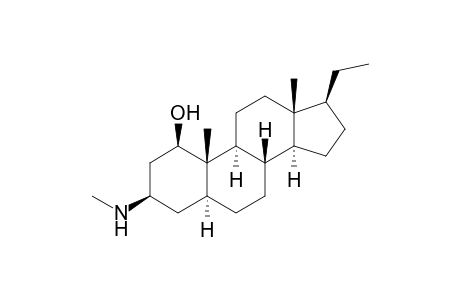 3.beta.-methylamino-1.beta.-hydroxy-5.alpha.-pregnane