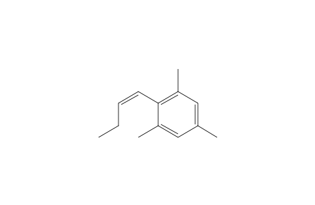 Benzene, 2-(1-butenyl)-1,3,5-trimethyl-, (Z)-