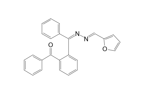 2-((2-Furfurylidenehydrazono)(phenyl)methyl)benzophenone
