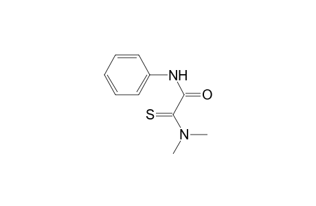 2-(dimethylamino)-N-phenyl-2-sulfanylidene-ethanamide