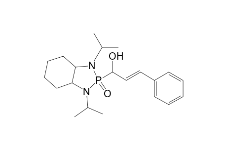 2-(1'-Hydroxy-3'-phenyl-(E)-prop-2'-enyl)-2,3,3a,4,5,6,7,7a-octahydro-1,3-di(2-propyl)-1H-1,3,2-benzodiazaphosphole 2-Oxide