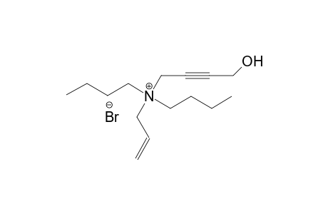 N-allyl-N,N-dibutyl-4-hydroxy-2-butyn-1-aminium bromide