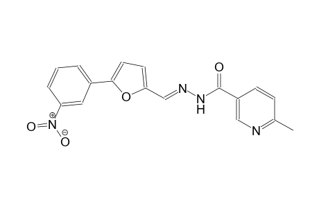 6-methyl-N'-{(E)-[5-(3-nitrophenyl)-2-furyl]methylidene}nicotinohydrazide