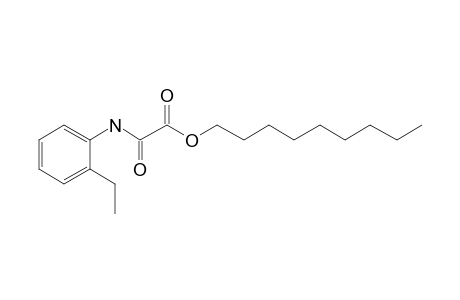 Oxalic acid, monoamide, N-(2-ethylphenyl)-, nonyl ester