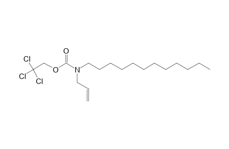 Carbamic acid, N-allyl-N-dodecyl-, 2,2,2-trichloroethyl ester