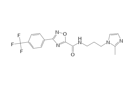 1,2,4-Oxadiazole-5-carboxamide, N-[3-(2-methyl-1H-imidazol-1-yl)propyl]-3-[4-(trifluoromethyl)phenyl]-