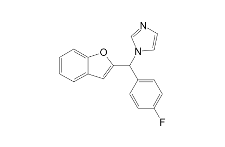2-[4'-FLUOROPHENYL)-(DIAZOL-1-YL)-METHYL]-BENZOFURANE