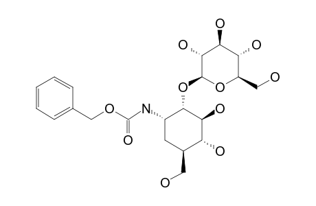 2-O-BETA-D-GLUCOPYRANOSYL-N-(BENZYLOXYCARBONYL)-VALIDAMINE