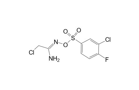 Ethanimidamide, 2-chloro-N2-(3-chloro-4-fluorobenzenesulfonyloxy)-