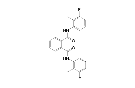 1-N,2-N-bis(3-fluoro-2-methylphenyl)benzene-1,2-dicarboxamide
