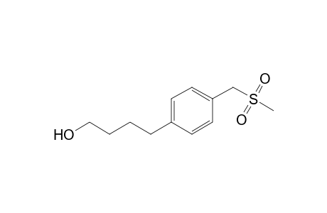Methyl p-(4-hydroxybutyl)benzyl sulfone